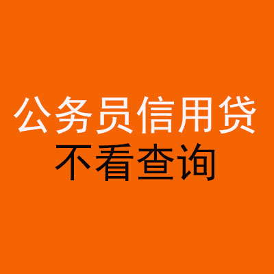 阜康公务员信用贷款